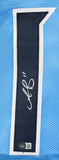 AJ Brown Autographed Lt. Blue Pro Style Jersey-Beckett W Hologram *L1