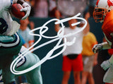 Emmitt Smith Autographed Dallas Cowboys 8x10 Stomp HM Photo- Beckett W Hologram