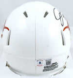 Joseph Ossai Autographed Texas Longhorns Speed Mini Helmet-Beckett W Hologram