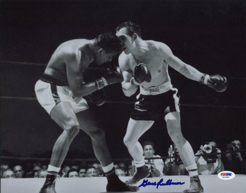 Gene Fullmer Boxing Signed Authentic 11X14 Photo Autographed PSA/DNA #U52880
