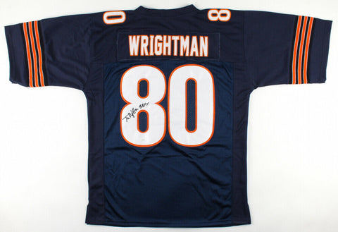 Tim Wrightman Signed Chicago Bears Jersey Inscribed Super Bowl XX (JSA COA) T.E.