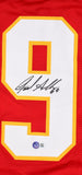 Jared Allen Autographed Red Pro Style Jersey- Beckett W Hologram *Black