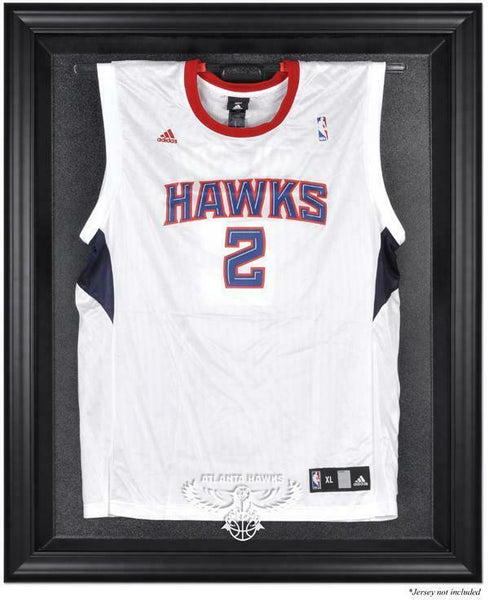 Atlanta Hawks Black Framed Team Logo Jersey Display Case - Fanatics Authentic