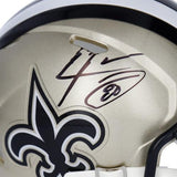 Jarvis Landry New Orleans Saints Signed Ridell Speed Mini Helmet