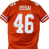 Joseph Ossai Autographed Orange College Style Jersey-Beckett W Hologram *Black