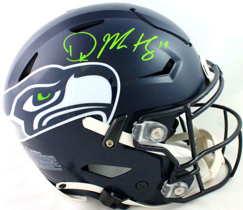 DK Metcalf Autographed Seattle Seahawks F/S SpeedFlex w/#14 -Beckett W Auth *Gr