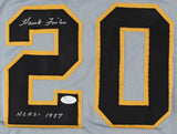 Hank Foiles Signed Pirates Jersey Inscribed"NLAS-1957"(JSA COA) NL All Star 1957