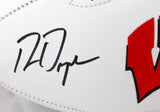 Ron Dayne Autographed Wisconsin Badgers Logo Football W/99H-Beckett W Hologram