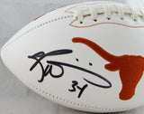 Ricky Williams Autographed Texas Longhorns Logo Football w/ HT 98- JSA W Auth