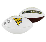 Will Grier Signed West Virginia Mountaineers Embroidered Football