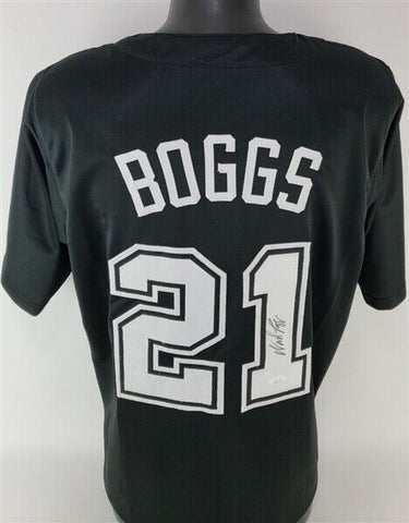 Wade Boggs Signed Tampa Bay Devil Rays Jersey (JSA COA) 12xAll-Star 3rd Baseman