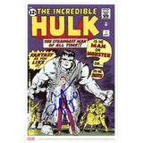 Mark Ruffalo Autographed The Incredible Hulk #1 Cover 8x12 Photo