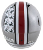 Ohio State Jaxon Smith-Njigba Signed Full Size Speed Rep Helmet Autographed BAS