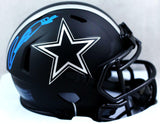 CeeDee Lamb Signed Dallas Cowboys Eclipse Speed Mini Helmet- Fanatics Auth *Blue