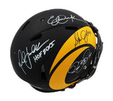 Multi-Player Signed Los Angeles Rams Speed Authentic Eclipse Helmet - 4 Signatur