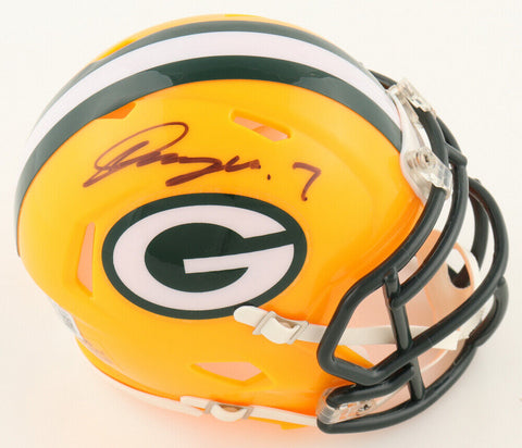 Quay Walker Signed Green Bay Packers Speed Mini Helmet (Beckett) 2022 1st Rnd Pk