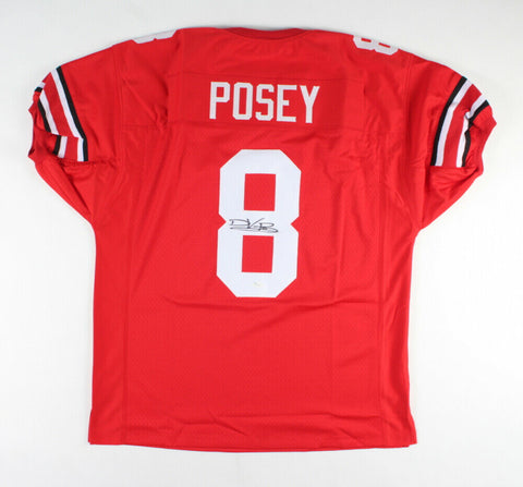 DeVier Posey Signed Ohio State Buckeyes Jersey (JSA COA) Former NFL W.R. Texans