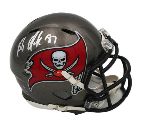Rob Gronkowski Signed Tampa Bay Buccaneers Speed NFL Mini Helmet