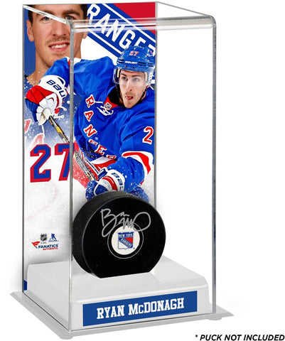 Ryan McDonagh New York Rangers Deluxe Tall Hockey Puck Case