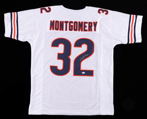 David Montgomery Signed Chicago Bears Jersey (Beckett COA) R.B. from Iowa State