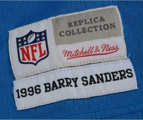 Barry Sanders Detroit Lions Autographed Blue Mitchell & Ness Authentic  Jersey - Autographed NFL Jerseys at 's Sports Collectibles Store