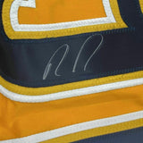 FRAMED Autographed/Signed RYAN JOHANSEN 33x42 Nashville Yellow Jersey PSA COA