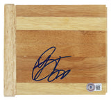 Syracuse Brandon Triche Authentic Signed 6x6 Floorboard Autographed BAS #BG79080
