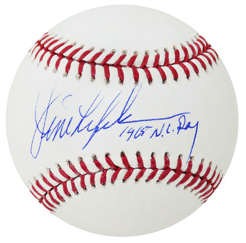 Jim Lefebvre Signed Rawlings Official MLB Baseball w/1965 NL ROY (SCHWARTZ COA)