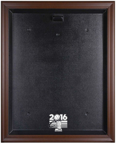 Cleveland Cavaliers 2016 NBA Finals Champs Logo Brown Framed Jersey Display Case