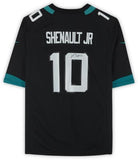 Framed Laviska Shenault Jacksonville Jaguars Autographed #10 Black Nike Jersey