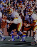 Jeff Bostic Autographed Redskins 8x10 On Field Photo w/ Insc -Jersey Source Auth