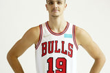 Marko Simonovic Signed Chicago Bulls Jersey (JSA COA) 2020 Draft Pick / Center