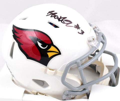 Budda Baker Autographed Arizona Cardinals Speed Mini Helmet-Beckett W Hologram