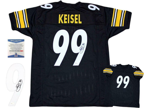 Brett Keisel Autographed SIGNED Jersey - Beckett Authentic