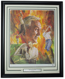 Arnold Palmer Signed Framed 25x30 Golf Collage Photo BAS Hologram