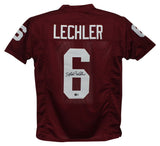Shane Lechler Autographed College Style Maroon XL Jersey Beckett BAS 34187