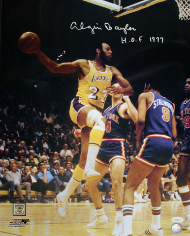 Elgin Baylor Autographed/Signed Los Angeles Lakers 16x20 Photo HOF JSA 33503