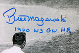 Bill Mazeroski Signed 16x20 1960 GW WS Home Run Celebration Photo-JSA W *Blue