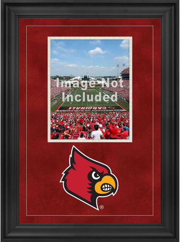 Louisville Cardinals Deluxe 8x10 Vertical Photo Frame w/Team Logo
