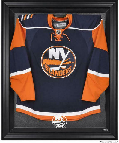 New York Islanders Black Framed Logo Jersey Display Case - Fanatics