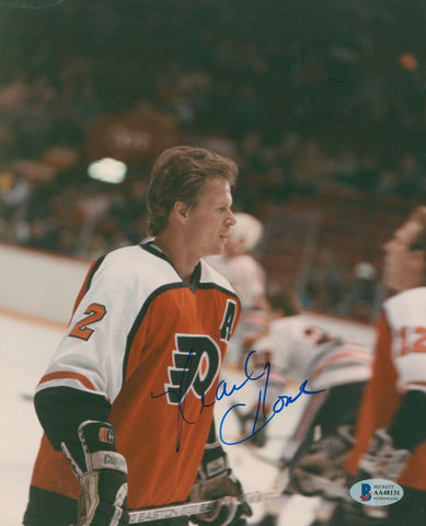 Flyers Mark Howe Authentic Signed 8x10 Photo Autographed BAS #AA48131
