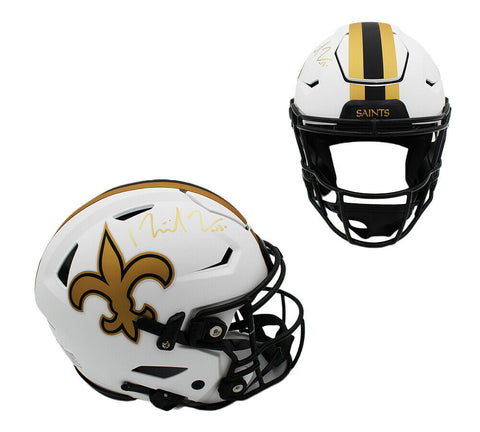 Mike Thomas Signed New Orleans Saints Speed Flex Authentic Lunar NFL Helmet