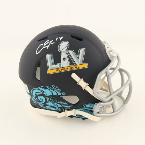 Chris Godwin Signed Tampa Bay Buccaneers Super Bowl LVI Mini Helmet (Beckett)