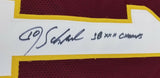 Jay Schroeder "SB XXII Champs" Signed Washington Redskins Custom Jersey JSA COA