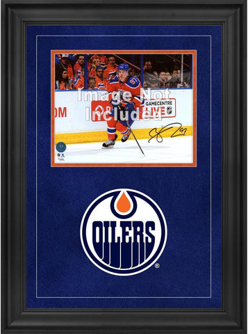 Edmonton Oilers Deluxe 8x10 Horizontal Photo Frame w/Team Logo