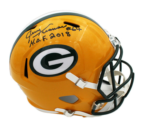 Jerry Kramer Signed Green Bay Packers Speed Full Size NFL Helmet with "HOF 2018"