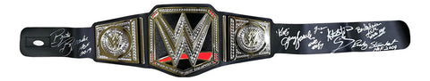 Multi Signed WWE Replica Championship Belt Jerry Lawler +5 Others JSA ITP