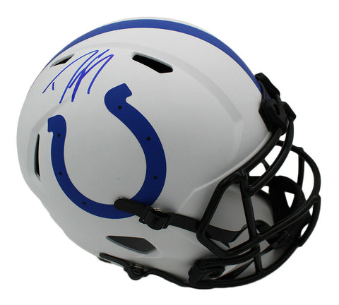 Dwight Freeney Signed Indianapolis Colts Speed Full Size Lunar NFL Helmet