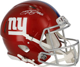 Saquon Barkley New York Giants Signed Riddell Flash Speed Authentic Helmet