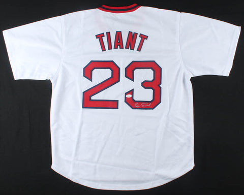 Luis Tiant Signed Boston Red Sox Jersey (JSA COA) 3xAll-Star (1968, 1974, 1976)